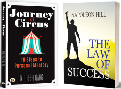 Journey Of Circus + The Law Of Success | Personal Development & Self-Improvement | The Philosophy Of Achievement | Psychology, Self-Help, Motivation, And Practical Advice (Set Of 2 Books In English)(Paperback, Nishesh Garg) Journey Of Circus + The Law Of Success | Personal Development & Self-Improvement | The Philosophy Of Achievement | Psychology, Self-Help, Motivation, And Practical Advice (Set Of 2 Books In English)(Paperback, Nishesh Garg)