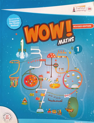Wow Maths Revision Edition Class 1(Pepper back, Shruti chopra)
