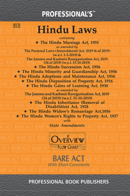Hindu Laws Containing Hindu Marriage Act 1955(Paperback, Professional Ed team)