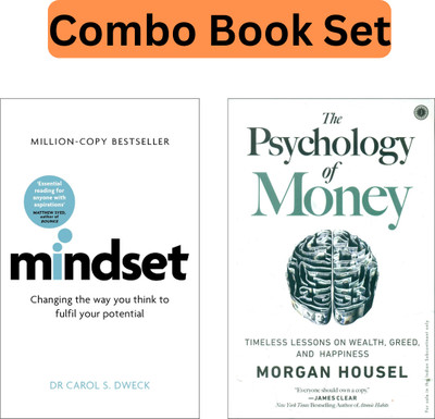 Mind Set & The Psychology Of Money Self-Help Books (Combo Book Set)(Paperback, DR. CAROL S. DWECK & MORGAN HOUSEL)