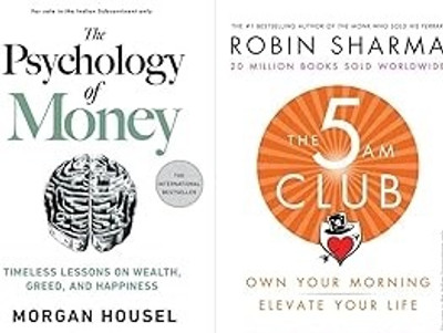 The Psychology Of Money+The 5 AM(Set Of 2 Books)(Paperback, Morgan Housel, Robin Sharma)