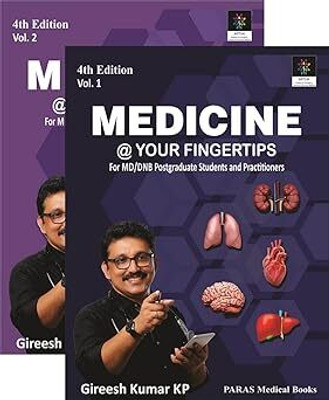 Medicine At Your Fingertips 4th/2023 (2 Vols)(Paperback, GIREESH KUMAR KP)