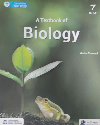 A Textbook Biology Icse Class 7(Pepper back, Anita Prasad)