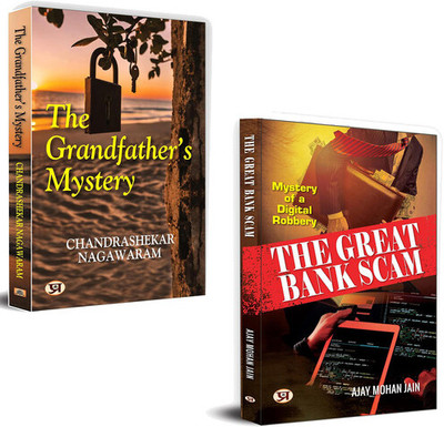The Grandfather’s Mystery + The Great Bank Scam: Mystery Of A Digital Robbery (Set Of 2 Books)(Paperback, Chandrashekar Nagawaram, Ajay Mohan Jain) The Grandfather’s Mystery + The Great Bank Scam: Mystery Of A Digital Robbery (Set Of 2 Books)(Paperback, Chandrashekar Nagawaram, Ajay Mohan Jain)