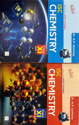 Balaji, ISC Chemistry (Part 1 And 2) A Textbook For Class 11(Paperback, Dr. M. P. Sawhney)