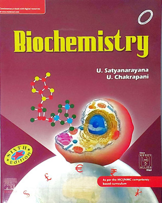 Biochemistry 6th Edition(Paperback, U. Satyanarayana, U. Chakrapani)