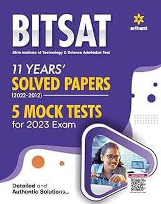 BITSAT 10 Years Solved Papers (2022-2012) 5 Mock Tests For 2023 Exam (Old Edition)(Paperback, EXPERTS)