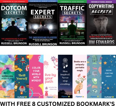 Dotcom Secrets Expert SecretsTraffic Secrets Copywriting Secrets(Paperback, Russell Brunson, Jim Edwards)