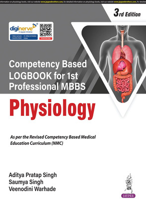 Competency Based LOGBOOK For 1st Professional MBBS Physiology(Paperback, ADITYA PRATAP SINGH)