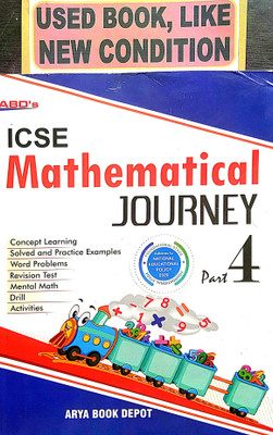 ICSE Mathematical Journey Class-4 (Old Book)(Paperback, Swati Korde, C.S. Mishra)