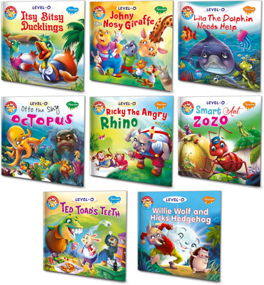 Gift For Kids Boys 5 Years | Pack Of 8 Story Books(Paperback, Sawan)