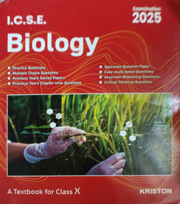 ICSE Biology Class 10(Pepper back, Udean tripathi)