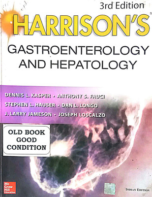Harrison's Gastroenterology And Hepatology (Old Book)(Paperback, Dennis L. Kasper, Anthony S. Fauci)