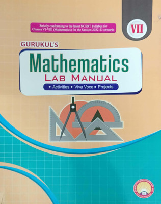 Gurukul Mathematics Lab Manual Class 7(Pepper back, R.singh)
