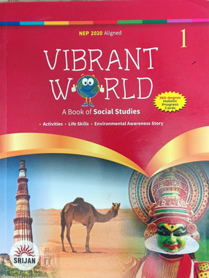 Vibrant World A Book Of Social Studies 1(Pepper back, Prerna pasricha)