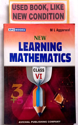 NEW LEARNING MATHEMATICS CLASS- Vi (OLD BOOK)(Paperback, M.L.Aggarwal)