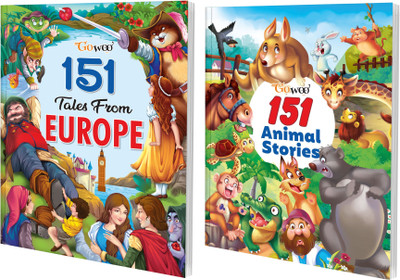 151 Tales From Europe And 151 Animal Stories I Combo Of 2 Books I Stories For 10+ Years Kids By Gowoo(Paperback, Manoj Publication editorial board)