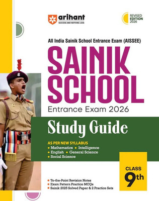 AISSEE Sainik School Class 9 Entrance Exam 2026 | Study Guide | Revised Edition 2026(softback, Panel Of Experts)
