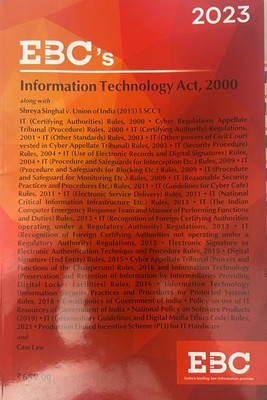 Information Technology Act ,2000 ( Bare Act )(Paperback, Eastern book company)