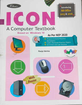 Rohan, Icon A Computer Textbook Class 6(Paperback, Pooja Verma)
