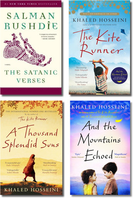 The Satanic Verses, The Kite Runner, A Thousand Splendid Suns, And The Mountains Echoed, Salman Rushdie, Khaled Hosseini, Paperback, English(Paperback, Salman Rushdie, Khaled Hosseini)