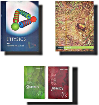 NCERT Textbook Physics, Biology & Chemistry Part 1-2 Class 11 Combo Set Of 4 Books(Perfect Paperback, NCERT)