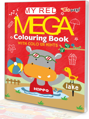 My Red Mega Colouring Book I Crayon Colouring(Paperback, Manoj Publication editorial board)