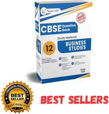 Together With CBSE Question Bank Class 12 Business Studies For 2025-26 Exam (Chapterwise & Topicwise) Paperback – 19 February 2025(Paperback, Rachna Sagar)
