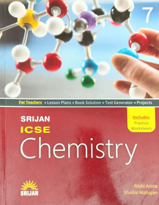 Srijan Icse Chemistry Class 7(Pepper back, Nishi arora)
