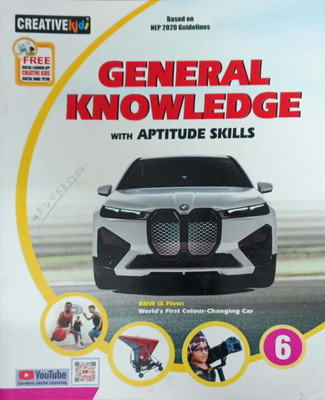 General Knowledge With Aptitude Skills Class 6(Pepper back, Tanushree Banerjee)