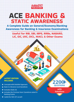 Ace Banking And Static Awareness Book (Latest English Printed Edition)(Paperback, Adda247 Publications)