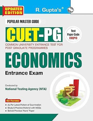 CUET-PG: MA/M.Sc Economics (Test Paper Code PGQP44) Entrance Exam Guide Paperback – 13 February 2024(Paperback, RPH Editorial Board)