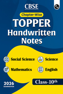 CBSE Chapter-Wise Topper Handwritten Notes Of Class 10th For 2026 Board Examination(Paperback, Physics walla)