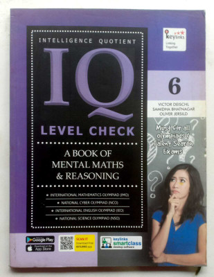 Iq Level Check A Book Of Mental Maths & Reasoning Class-6(Paperback, JASIKA KHERA)