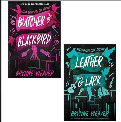 Butcher & Blackbird + Leather & Lark (The Ruinous Love Trilogy Set Of 2) By Brynne Weaver – Dark Romance Novel Collection (Paperback, English)(Paperback, Brynne Weaver) Butcher & Blackbird + Leather & Lark (The Ruinous Love Trilogy Set Of 2) By Brynne Weaver – Dark Romance Novel Collection (Paperback, English)(Paperback, Brynne Weaver)