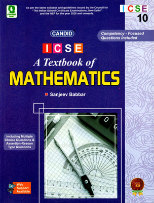 Candid, Icse A Textbook Of Mathematics Class - 10(Paperback, SANJEEV BABBAR)