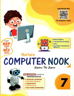 Nurture Computer Nook For Class-7(Paperback, Dinesh Publications Team)