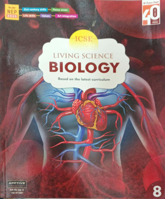Icse Living Science Biology Class 8(Pepper back, D k rao)