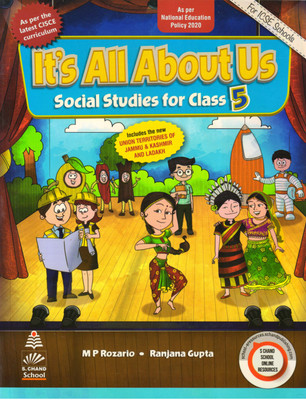 It's All About Us Social Studies For ICSE Class - 5(Paperback, M P Rozario, Ranjana Gupta)