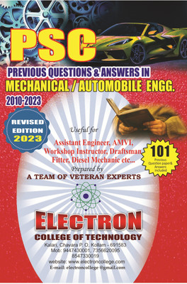 Psc Previous Questions And Answers In Mechanical / Automobile Engineering(Paperback, A TEAM OF VETERAN EXPERTS)