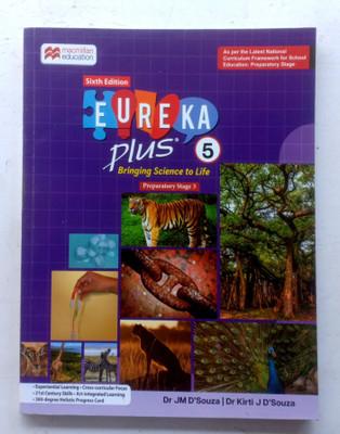 Eureka Plus Bringing Science To Life Class-5(Paperback, Dr JM D'Souza, Dr kirti J D'Souza)