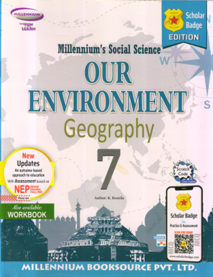 Millenium,s Social Science Our Environment - 2 Geography 7(Hardcover, K. Romila)