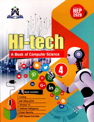 Hi-Tech Book Of Computer Science, SpringHills For Class-4(Paperback, SHASHANK JOHRI)