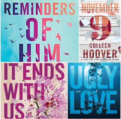 Reminder Of Him + Ugly Love + It Ends With Us + November 9(Paperback, Colleen hoover)