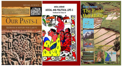 Ncert Class 6th History -Our Past -1 _/Social And Political Life -Political /The Eart Our Habitat - Geography For Class 6th(Paperback, ncert)