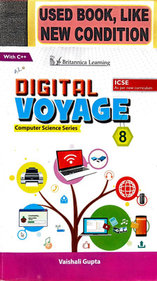 Icse Digital Voyage Computer Science Series Class-8(Old Book)(Paperback, VAISHALI GUPTA)