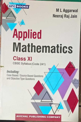 CBSE Applied Mathematics Class 11(Paperback, M.l.aggarwal, Neeraj Raj Jain)