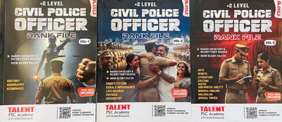 ( Talent ) +2 Level Civil Police Officer Rank File Based On SCERT & NCERT Textbooks, New SCERT Facts, FLG(Paperback, Malayalam, Team of Experts) ( Talent ) +2 Level Civil Police Officer Rank File Based On SCERT & NCERT Textbooks, New SCERT Facts, FLG(Paperback, Malayalam, Team of Experts)