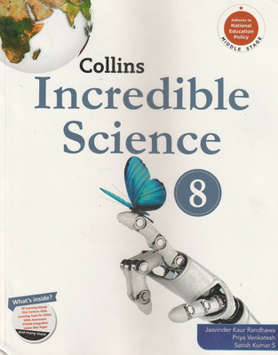 Collins Incredible Science Class 8 Collins Inspiring Learner Today(Paperback, JASVINDER KAUR RANDHAWA, PRIYA VENKATESH, SATISH KUMAR S)