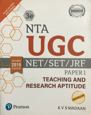 NTA UGC - NET/SET/JRF Paper I ( Teaching And Research Aptitude)(Paperback, K V S MADAAN)